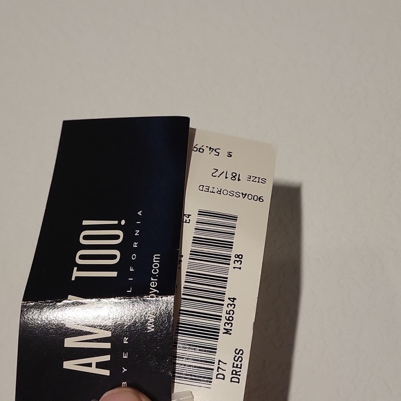 Vintage Plus Size Deadstock Royal Purple Lace Collar Dress - Picture 3 of 7